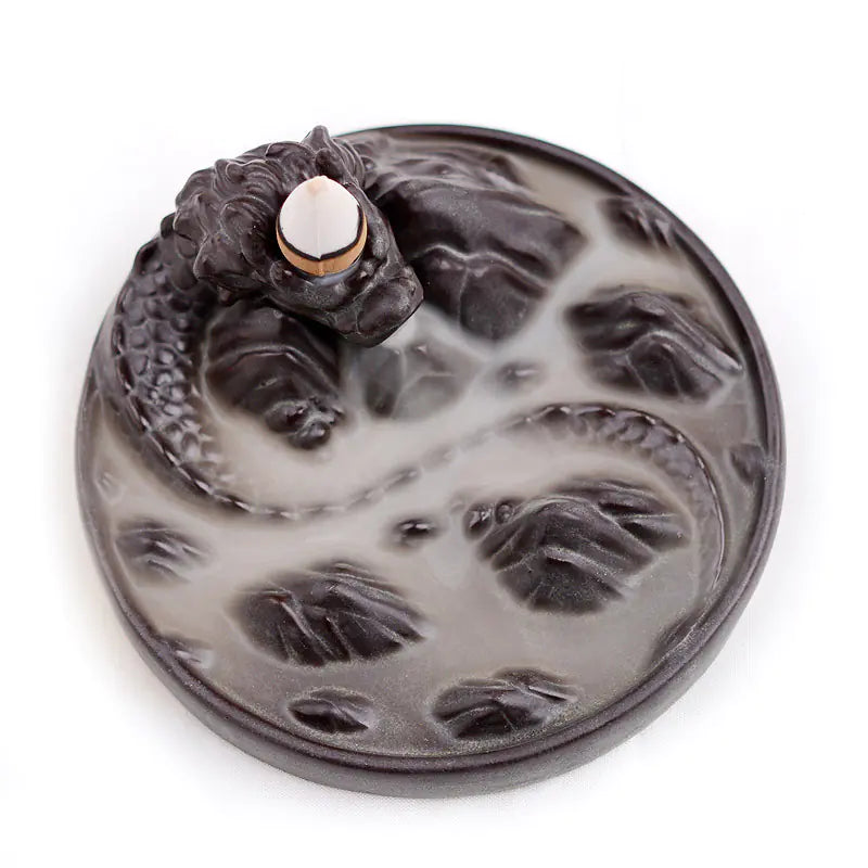 Dragon Ceramic Incense Burner