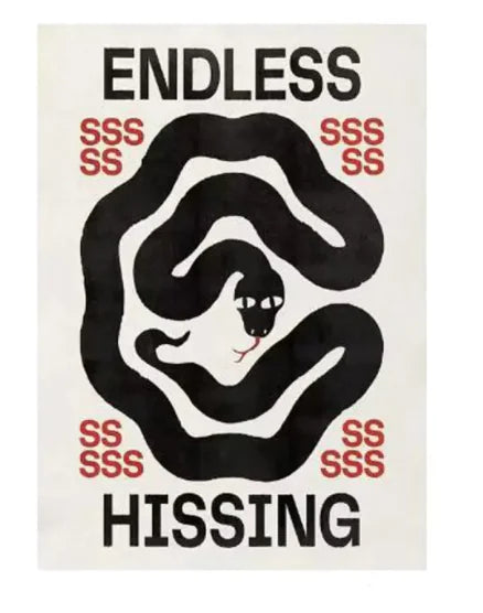 Abstract Frameless Posters