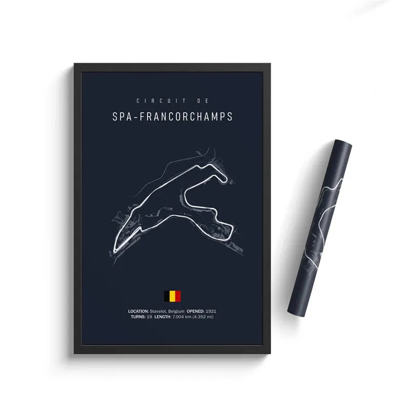 Formula One tracks (Dark)