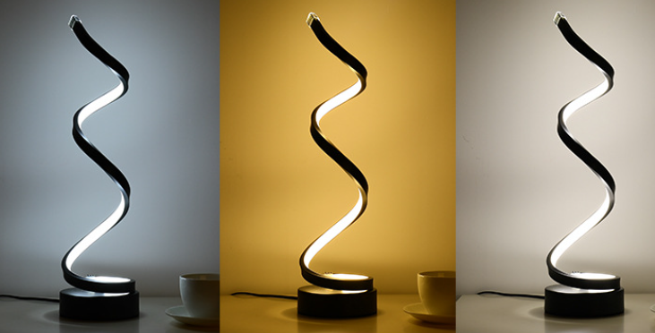 TwilightSpiral Table Lamp