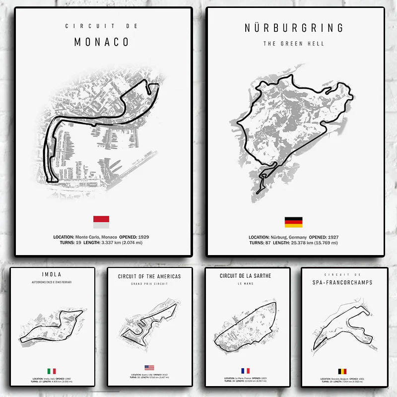 Formula One  tracks