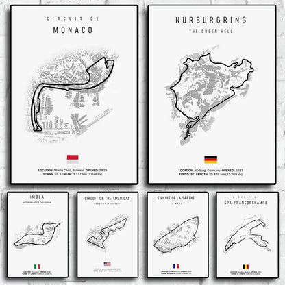 Formula One  tracks