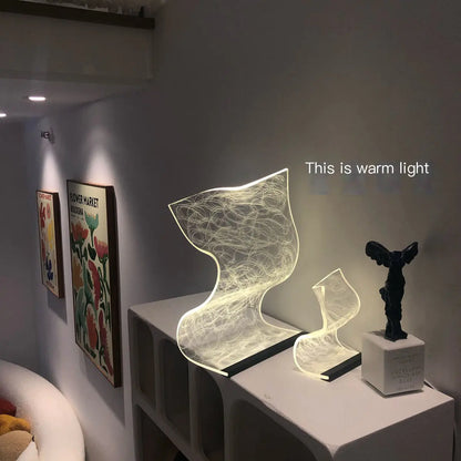 Wave  Table Lamp