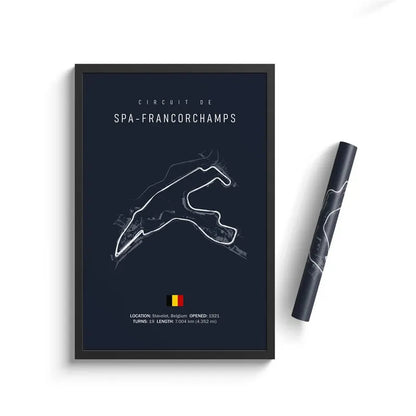 Formula One tracks (Dark)