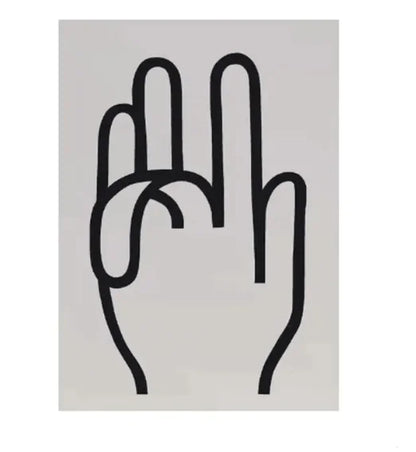 Abstract Frameless Posters