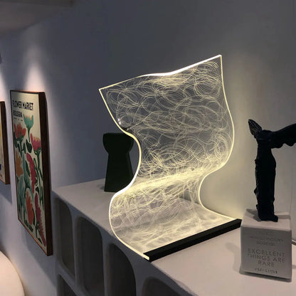 Wave  Table Lamp