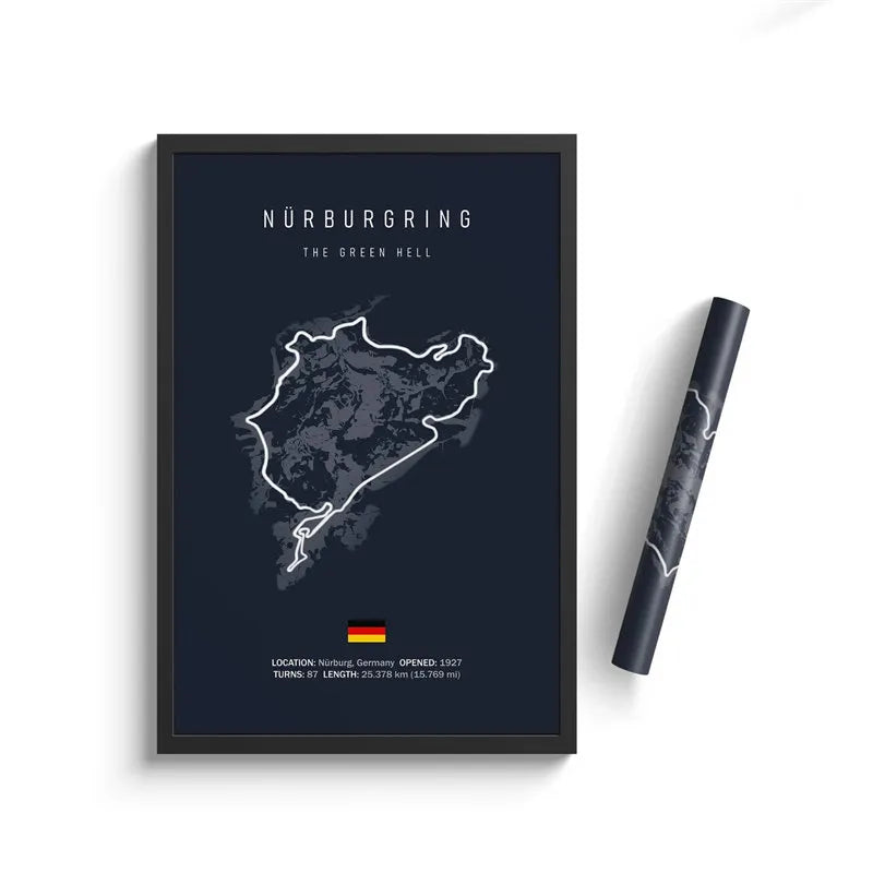 Formula One tracks (Dark)