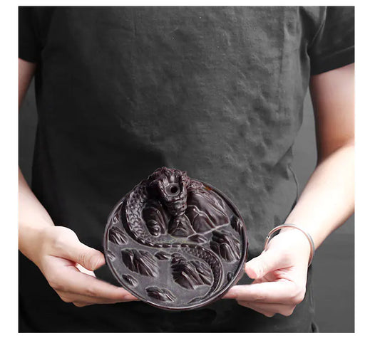 Dragon Ceramic  Incense Burner
