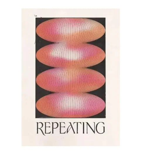 Abstract Frameless Posters
