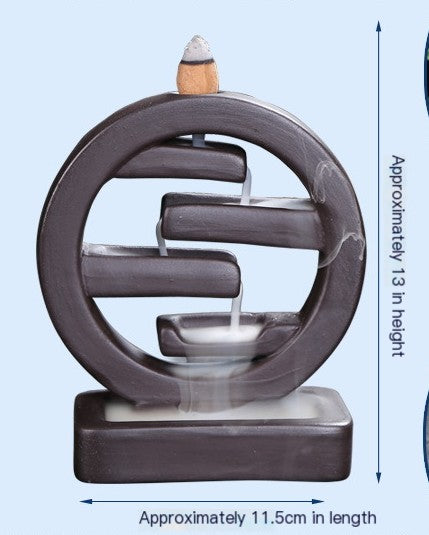 Ceramic Backflow Incense Burner