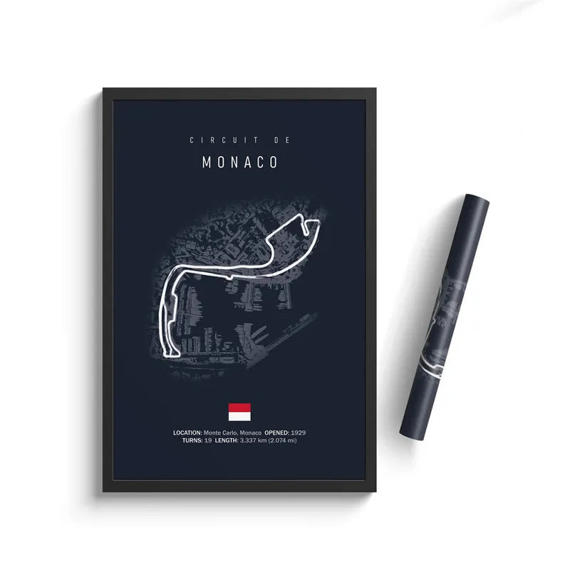 Formula One tracks (Dark)