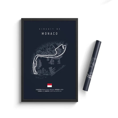 Formula One tracks (Dark)