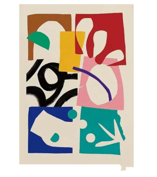 Abstract Frameless Posters