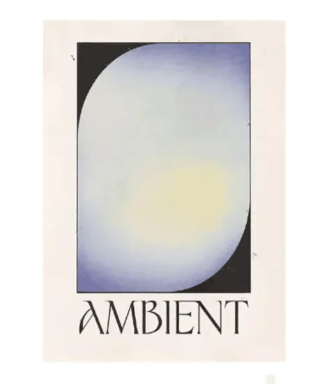 Abstract Frameless Posters