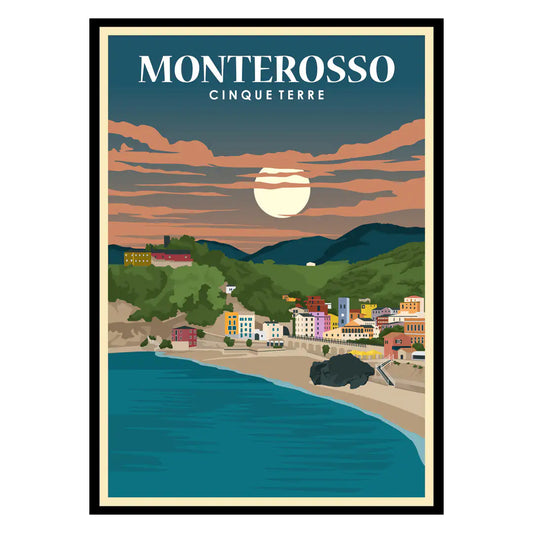 Monterosso Italy Poster